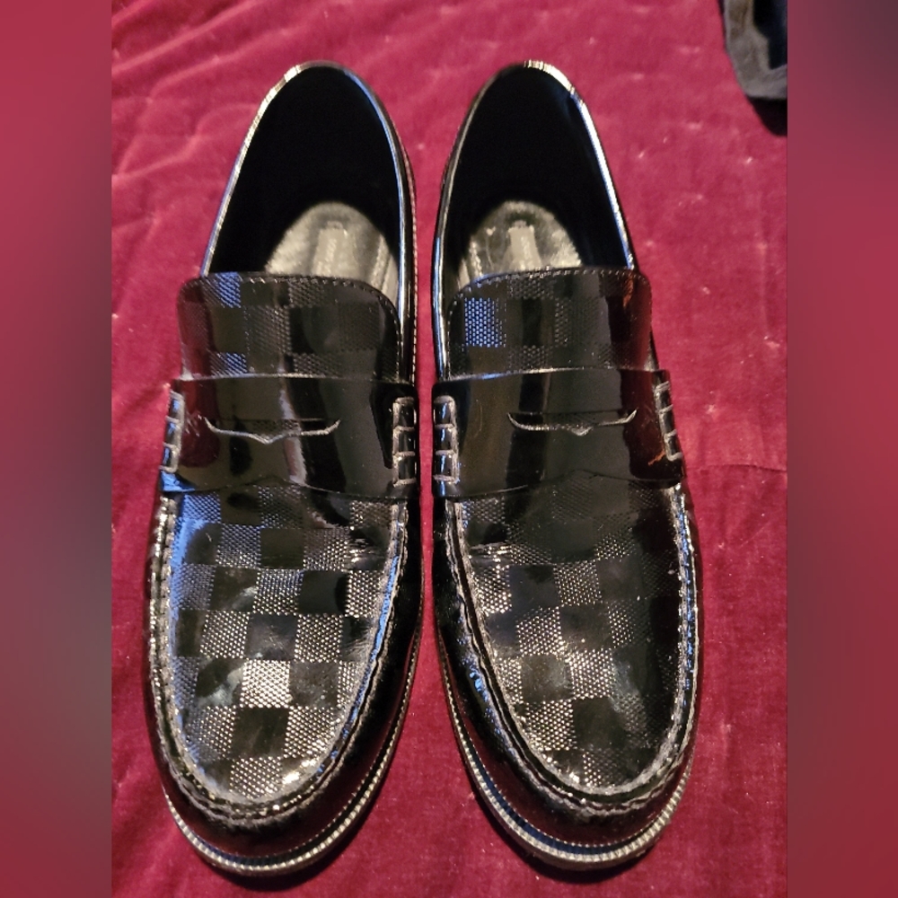 Men’s Louis Vuitton Graduation Damier Loafers Size 10M